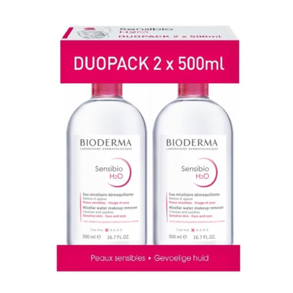 Bioderma Sensibio H2O Micellair Water 2x500ml