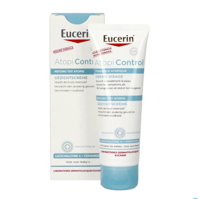 Eucerin AtopiControl Gezichtscrème - 50ml