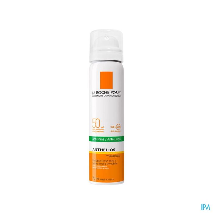 La Roche-Posay Anthelios Onzichtbare Mist Gelaat Niet Glimmend SPF50+ 75ml