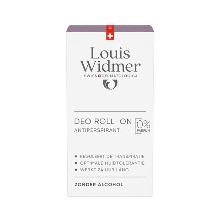 Louis Widmer Deo Roll-on Antiperspirant Zonder Parfum - 50ml