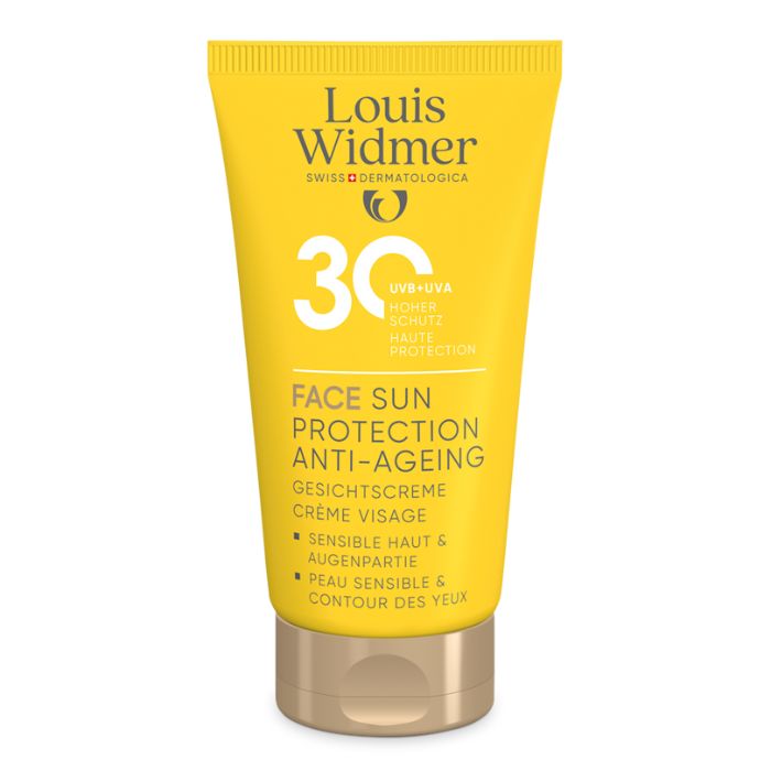 Louis Widmer Face Sun Protection Anti-Ageing UV30 Met Parfum - 50ml