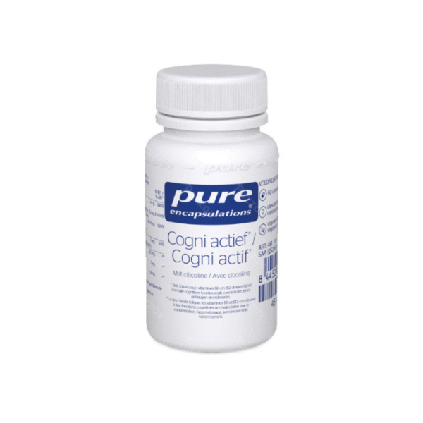 Pure Encapsulations Cogni Actif Concentratie - 60 Capsules