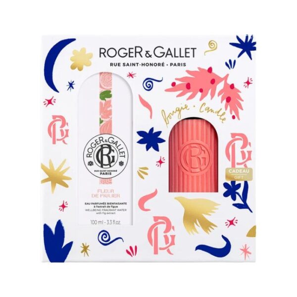 Roger&Gallet Cadeauset Fleur de Figuier Geparfumeerd Water + Geurkaars
