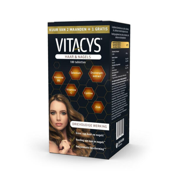 Vitacys Haar & Nagels NF Promo 120 + 60 Tabletten GRATIS
