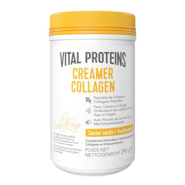 Vital Proteins Collageen Creamer Poeder - Vanille - 295g
