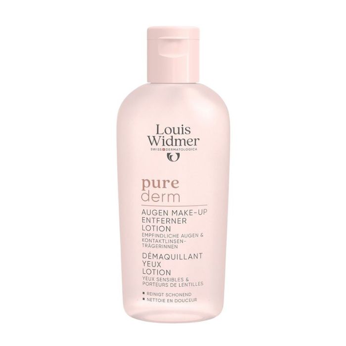 Louis Widmer Purederm Oogmake-up Reiniging Lotion Zonder Parfum - 100ml