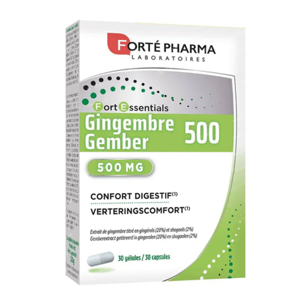 Forté Pharma Gember 500mg - 30 Capsules