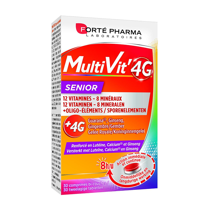 Forté Pharma Multivit' 4G Senior 30 Tabletten