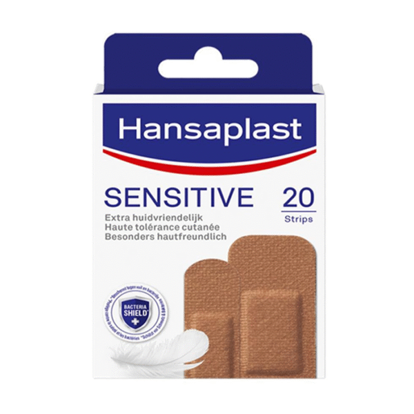 Hansaplast Sensitive Pleisters - Medium - 20 Strips