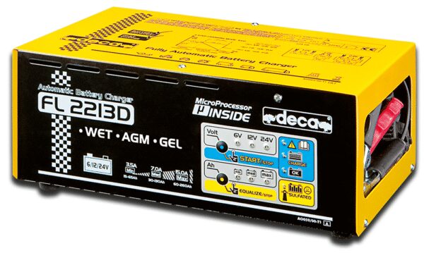 FL 2213D Acculader 6/12/24V - 22A
