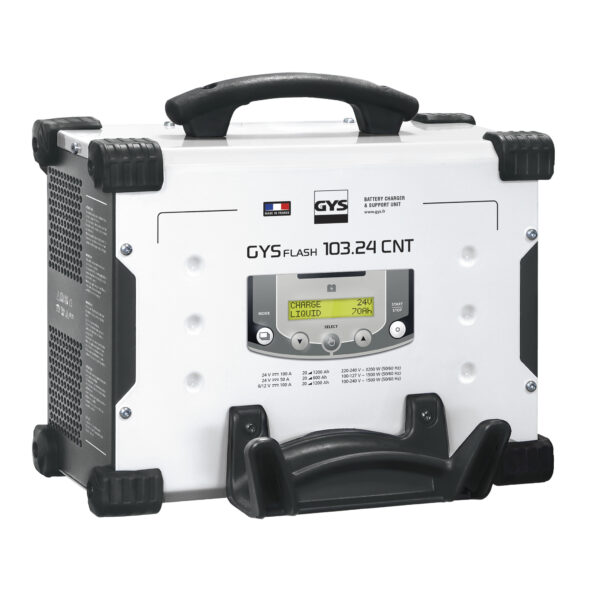 acculader met voeding GYSFLASH 103.24 CNT FV 5M