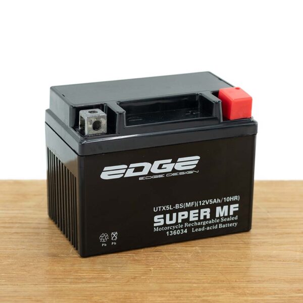 Accu YTX5L-BS (MF) 12V 5Ah (11 x 7 x 8,5 cm)