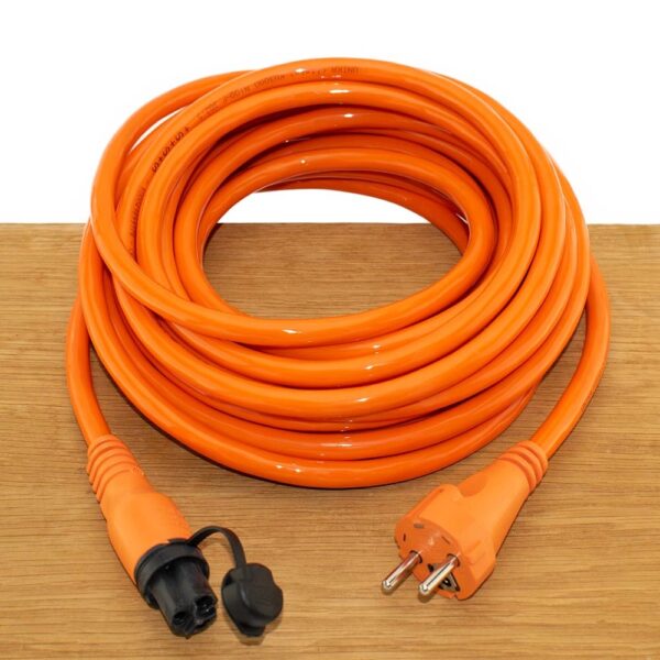 MiniPlug Aansluitkabel 10M Oranje