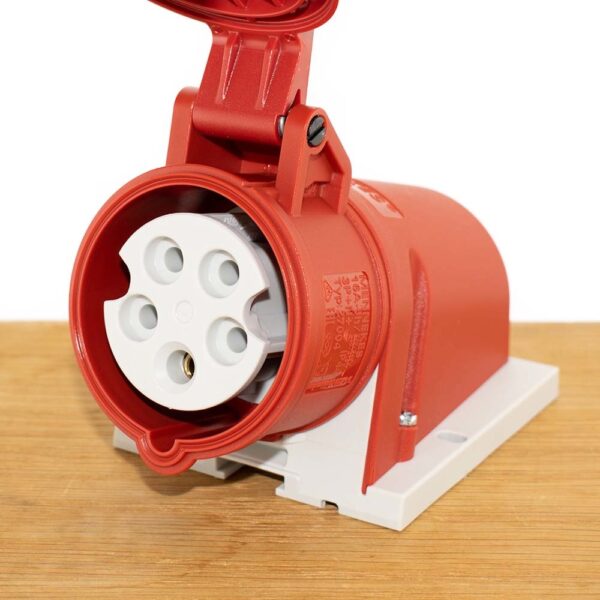 Wandcontactdoos CEE 5-polig 16A - Vrouwelijk - 400V IP44 Opbouw