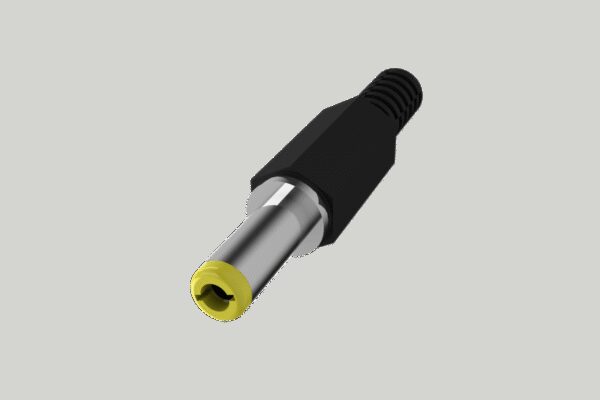 Jack connector 5.5x2.1mm Male