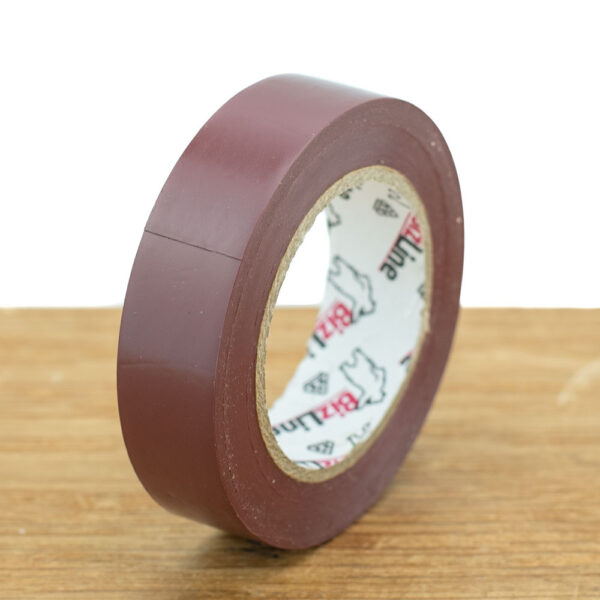 Vinyltape 15mm x 10m bruin