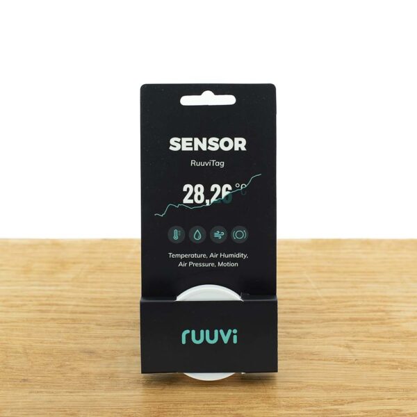 RuuviTag - Temperatuursensor, Luchtdruksensor, Luchtvochtigheids- en Bewegingssensor