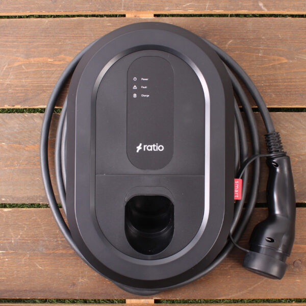 Smart Laadstation 5 meter vaste laadkabel 3 fase 16A - 32A - Retour