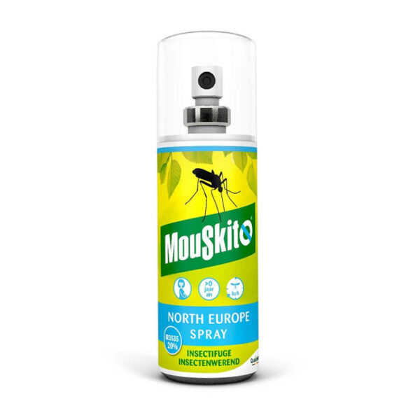 Mouskito North Europe Insectenwerende Spray - 20% - 100ml