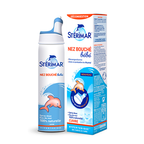 Stérimar Baby Hypertonic Verstopte Neus 100ml