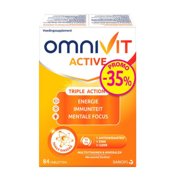 Omnivit Active Promo -35% - 84 Tabletten
