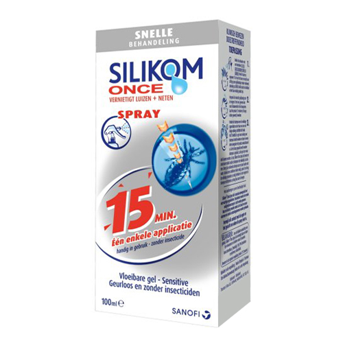 Silikom Once Anti-Luizen Spray 100ml