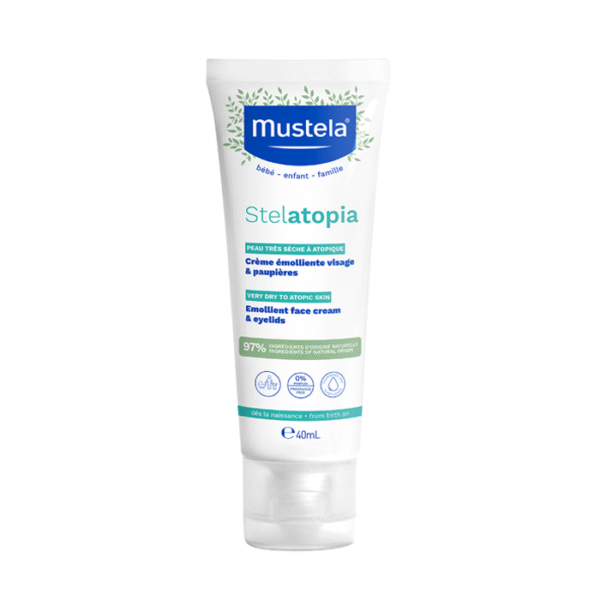 Mustela Stelatopia Emollierende Gelaatscrème 40ml