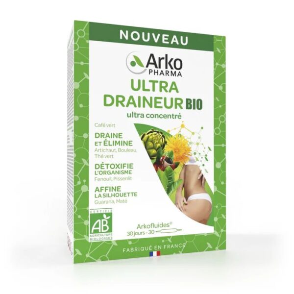 Arkofluides Ultra Draineur Bio - 20x10ml Ampulles