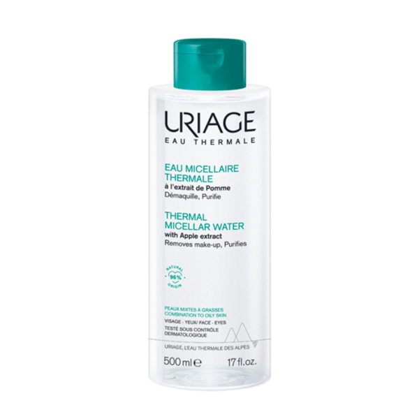 Uriage Thermaal Micellair Water - Gemengde/Vette Huid - 500ml