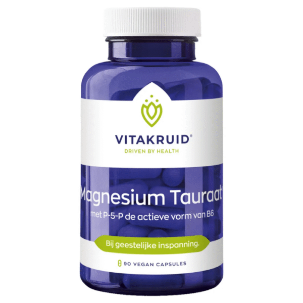 Vitakruid Magnesium Tauraat P-5-P - 90 Tabletten