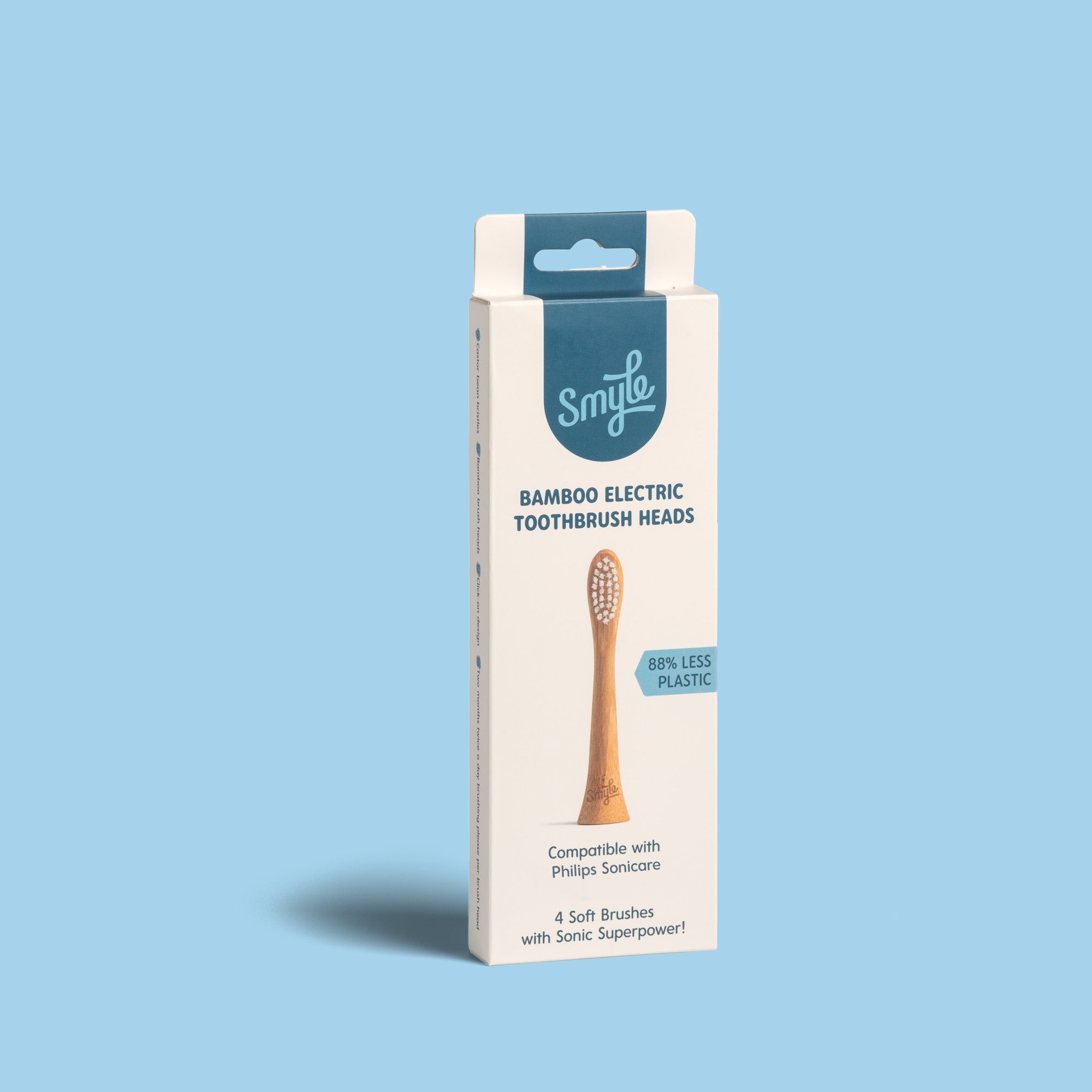 Smyle Bamboe opzetborstels voor Philips Sonicare Tandenborstels