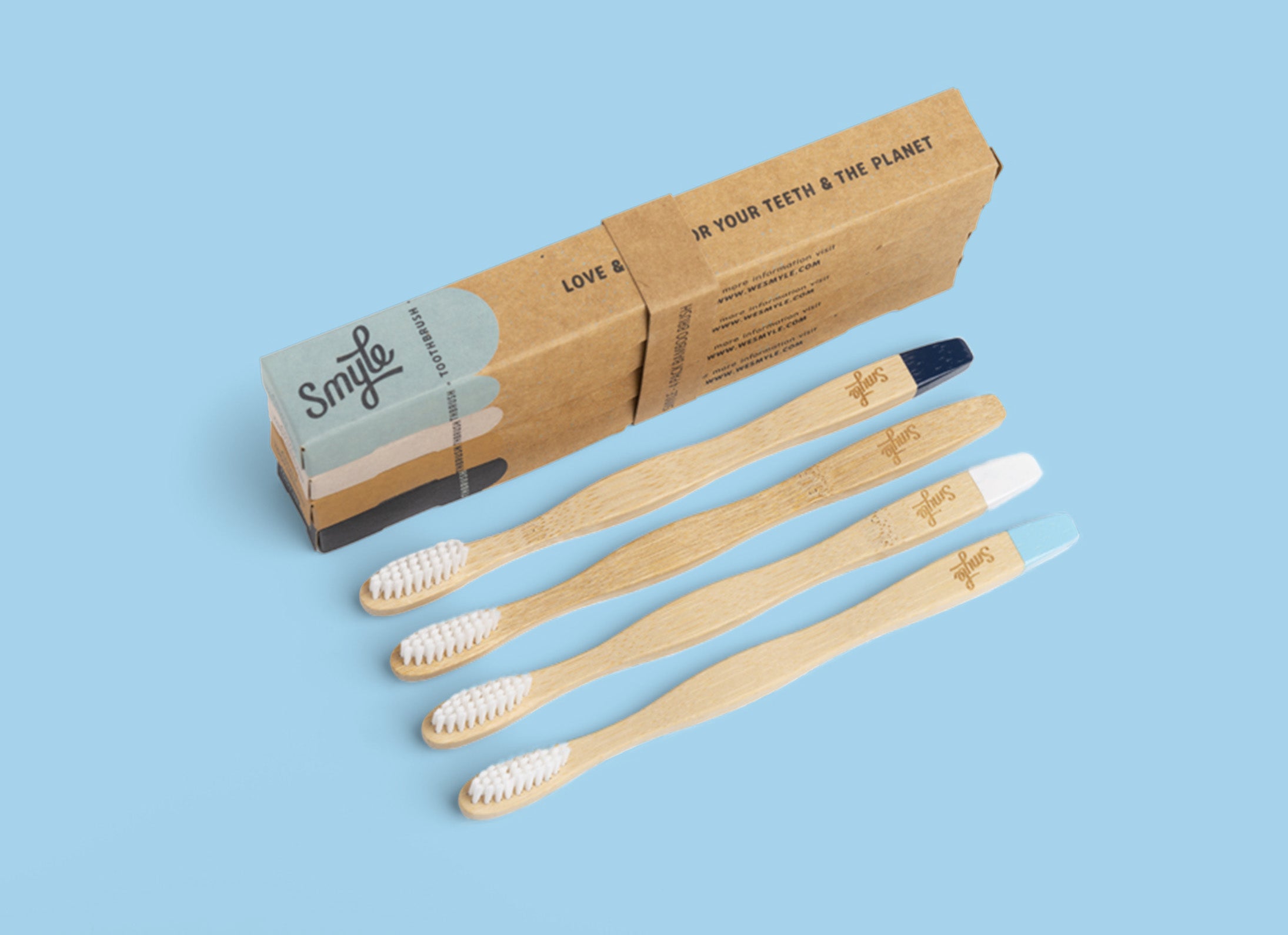 Smyle Bamboe tandenborstel - Afbeelding 3