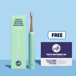 Smyle E-brush met GRATIS whitening kit Groen