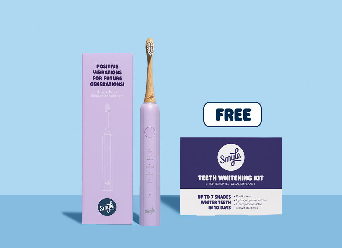 Smyle E-brush met GRATIS whitening kit Paars