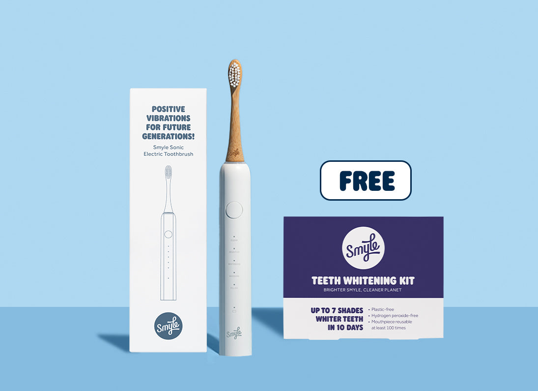 Smyle E-brush met GRATIS whitening kit Wit