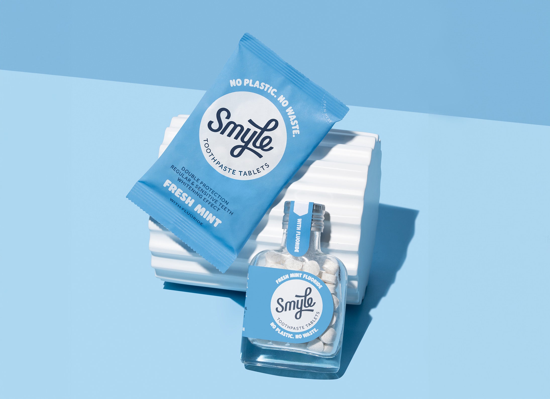 Smyle Tandpasta Tabs Freshmint– Starter Kit With Fluoride - Afbeelding 2