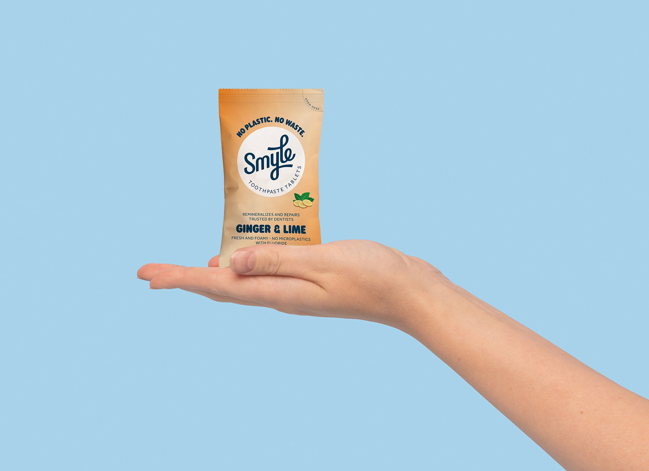 Smyle Tandpasta Tabs - Ginger&Lime - Afbeelding 2
