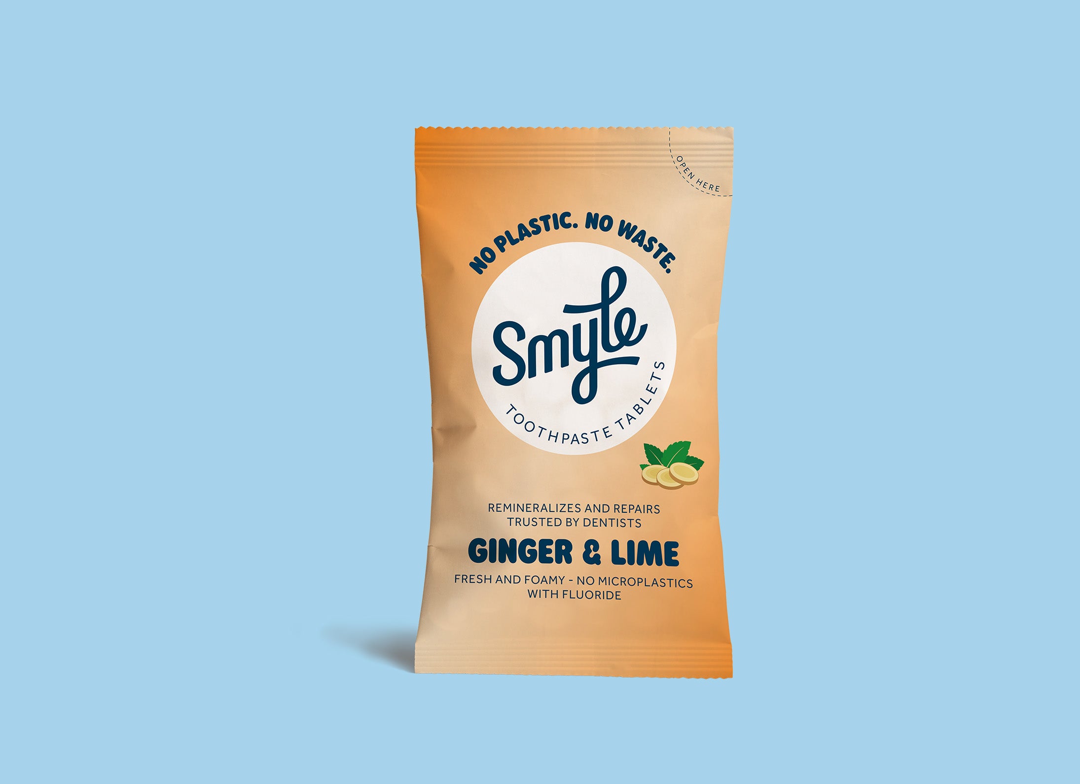 Smyle Tandpasta Tabs - Ginger&Lime