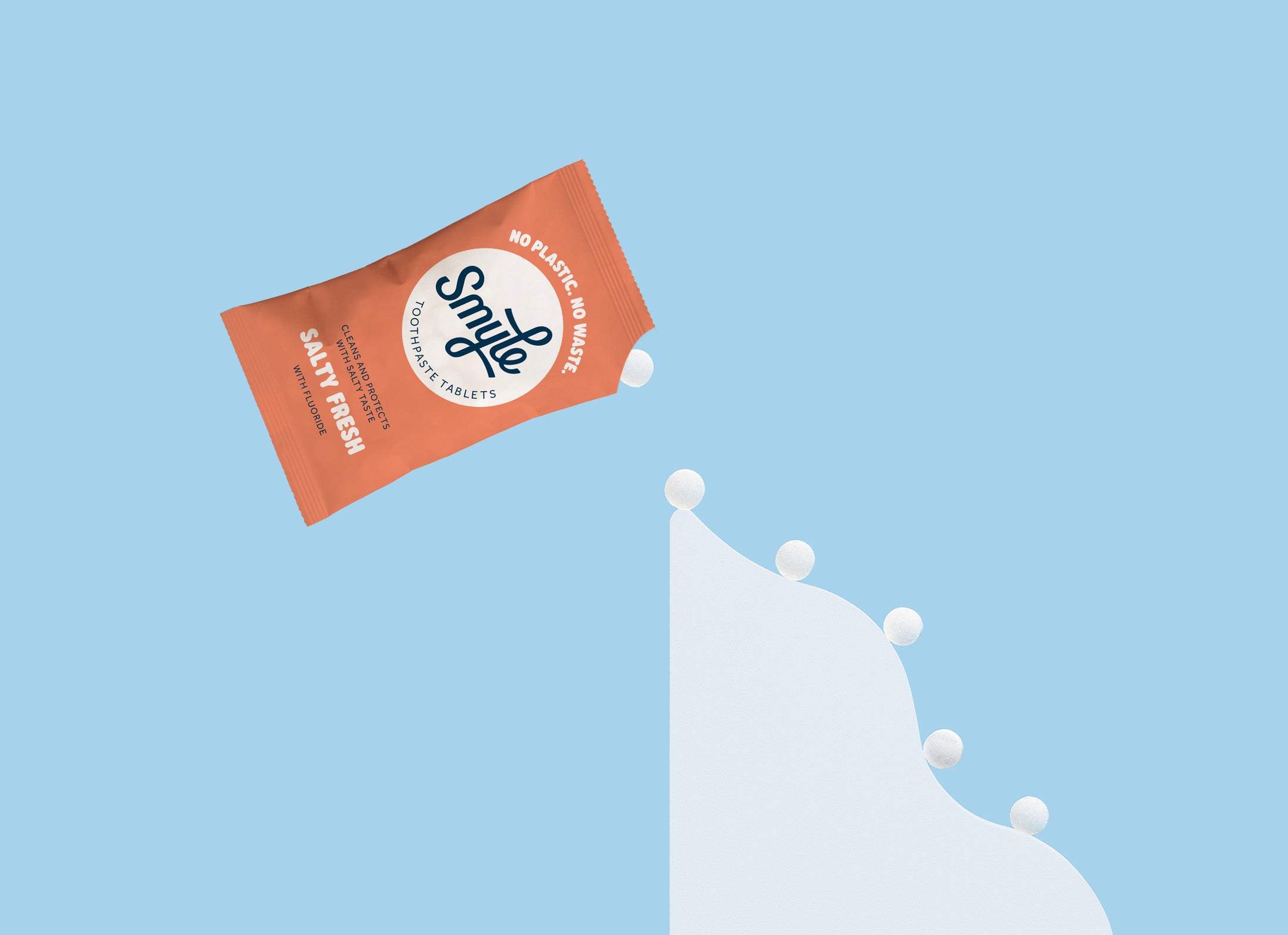 Smyle Tandpasta Tabs - Salty Fresh - Afbeelding 2