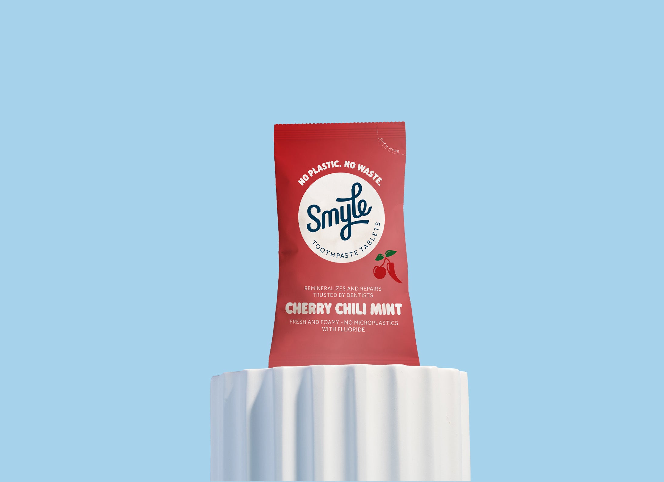 Smyle Tandpasta tabs-Cherry Chili Mint - Afbeelding 2