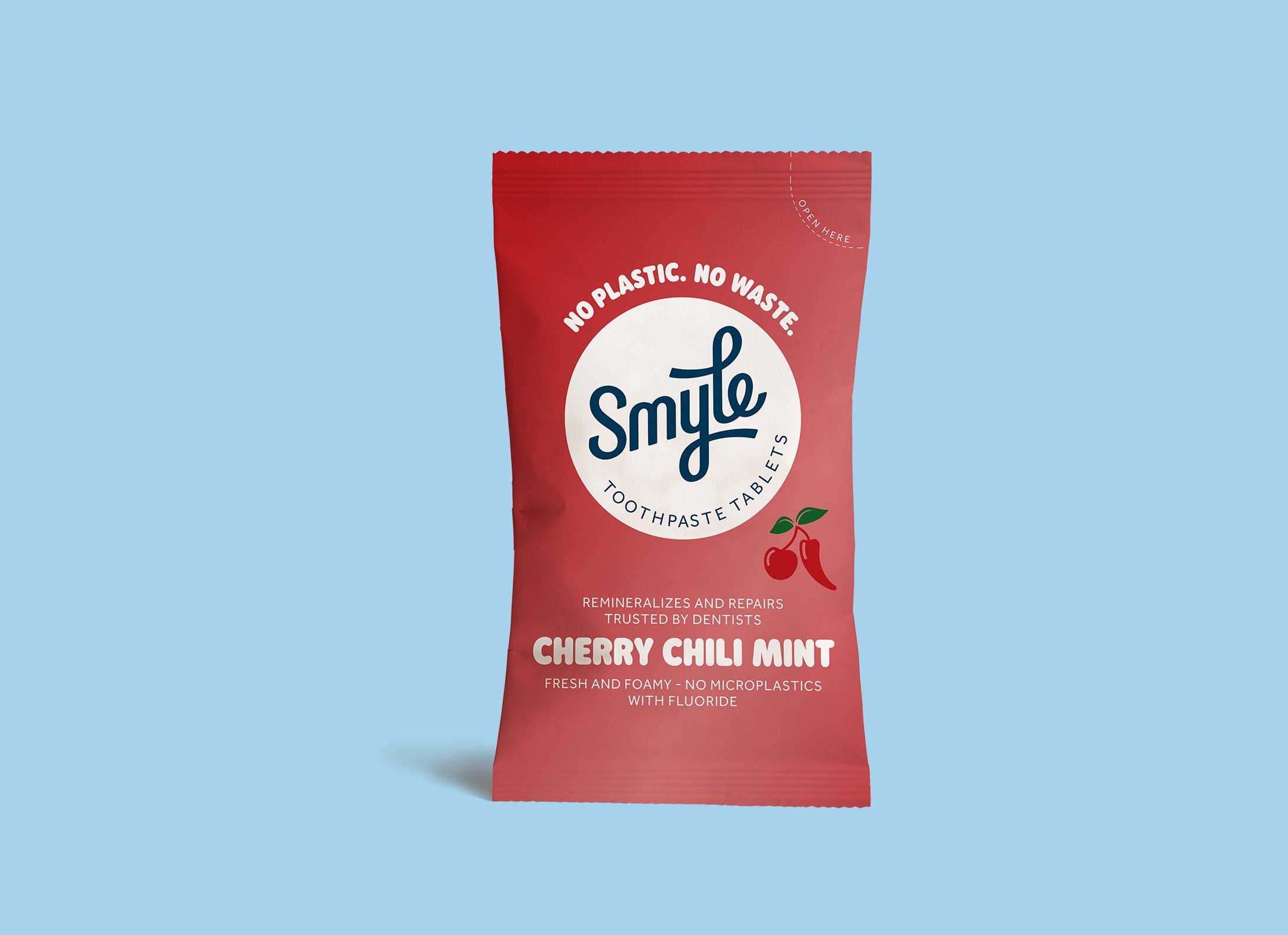 Smyle Tandpasta tabs-Cherry Chili Mint