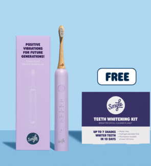 Smyle E-brush met GRATIS whitening kit Paars