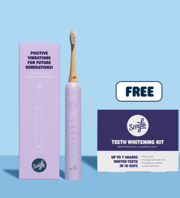 Smyle E-brush met GRATIS whitening kit Paars