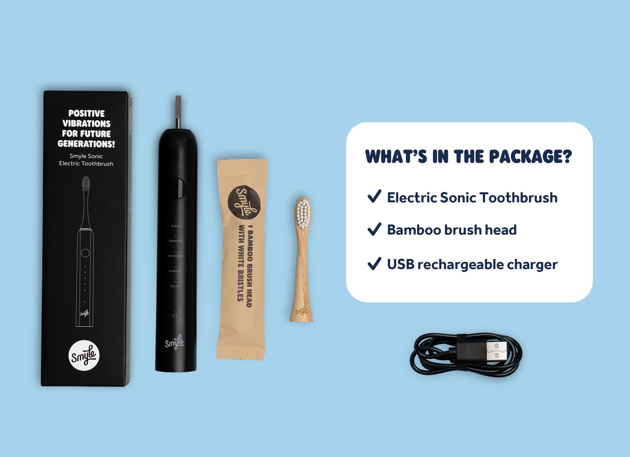 Smyle E-brush met GRATIS whitening kit Paars - Afbeelding 3